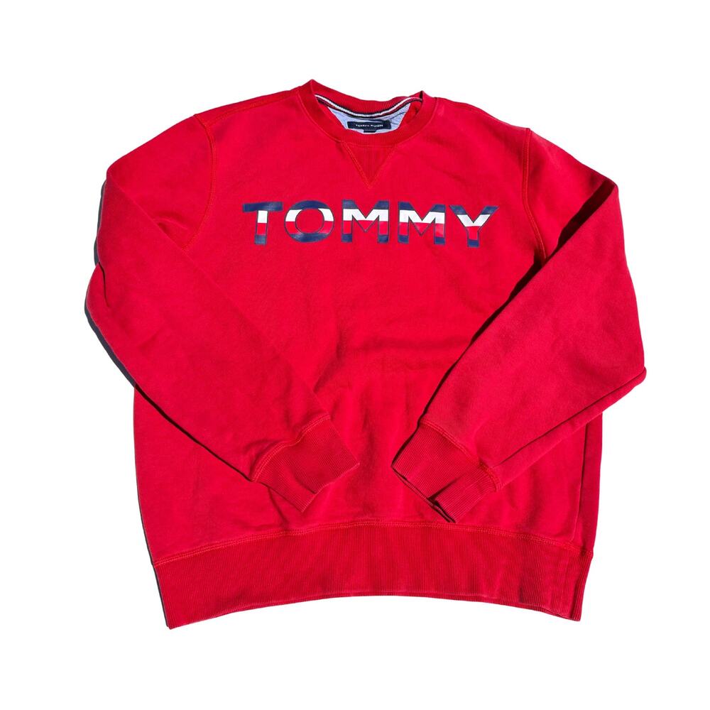 Tommy hilfiger mens crewneck sweatshirt size Large